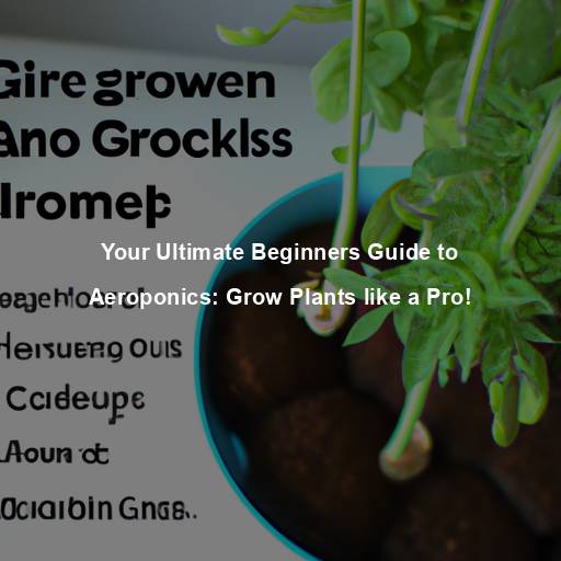 Your Ultimate Beginners Guide to Aeroponics: Grow Plants like a Pro!