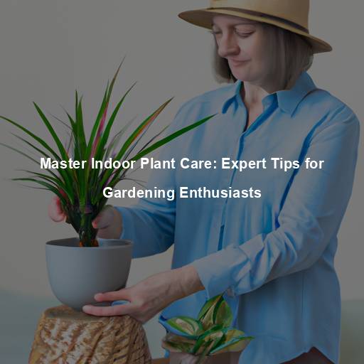 Master Indoor Plant Care: Expert Tips for Gardening Enthusiasts