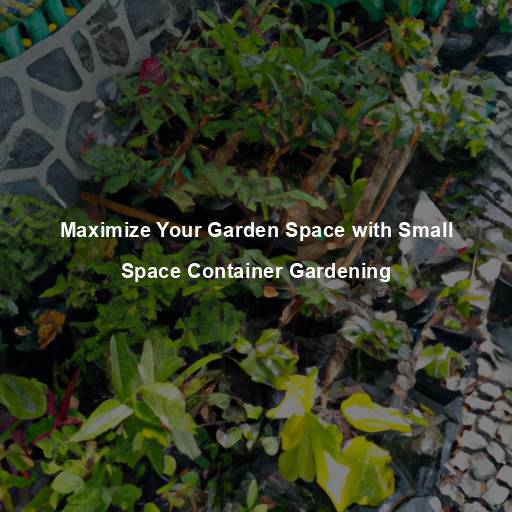 Maximize Your Garden Space with Small Space Container Gardening