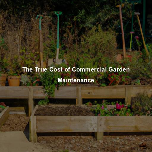 The True Cost of Commercial Garden Maintenance