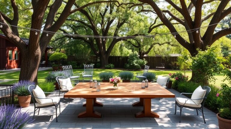 beautiful gathering spaces outdoors