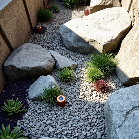 boulder and gravel mixtures