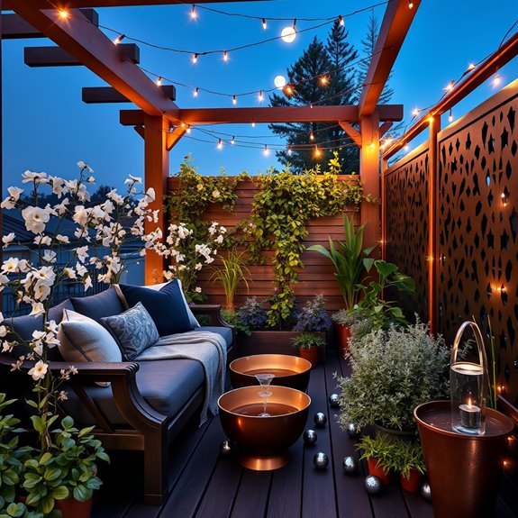 celestial inspired relaxation space