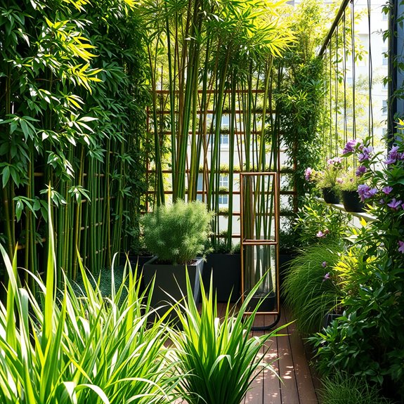 dynamic greenery privacy solutions
