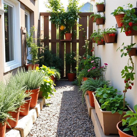 edible garden pathways design