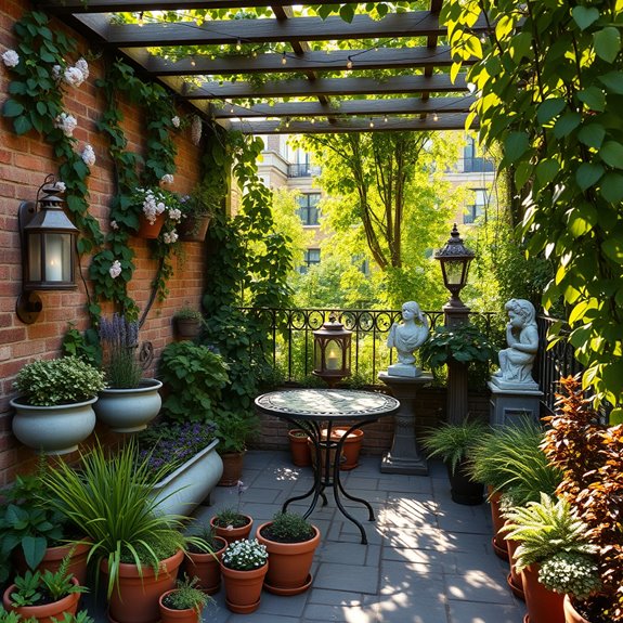 hidden botanical retreat area