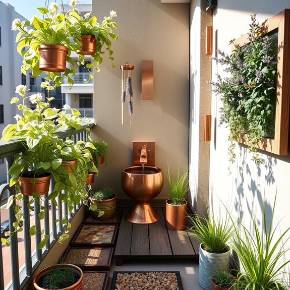 interactive sensory garden elements