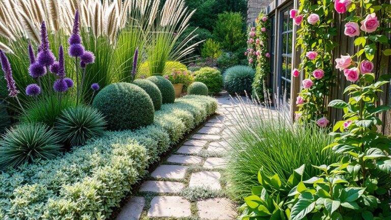 layered garden texture designs