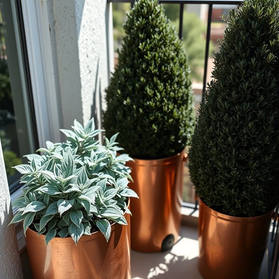luxurious green foliage pairing