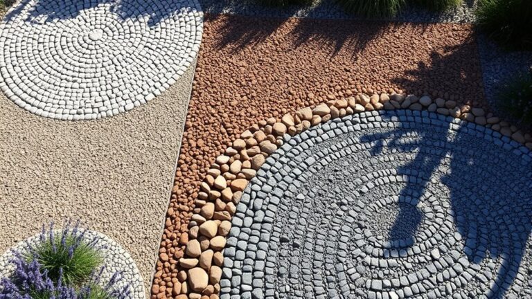 mediterranean gravel garden designs