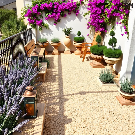 mediterranean herringbone design layout
