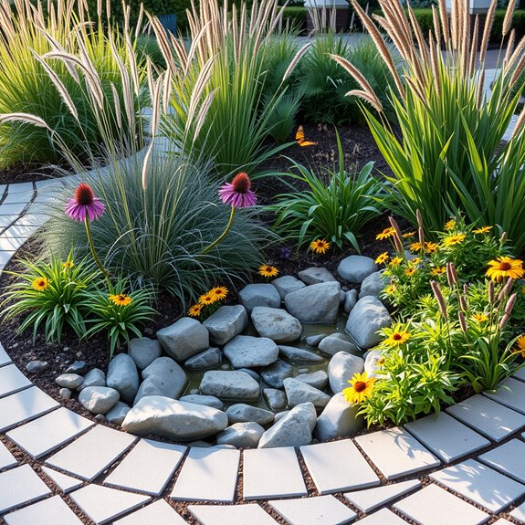modern eco friendly landscape solution