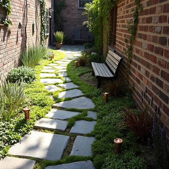 narrow space path design