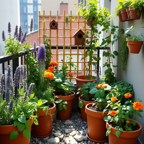 natural gardening practices employed