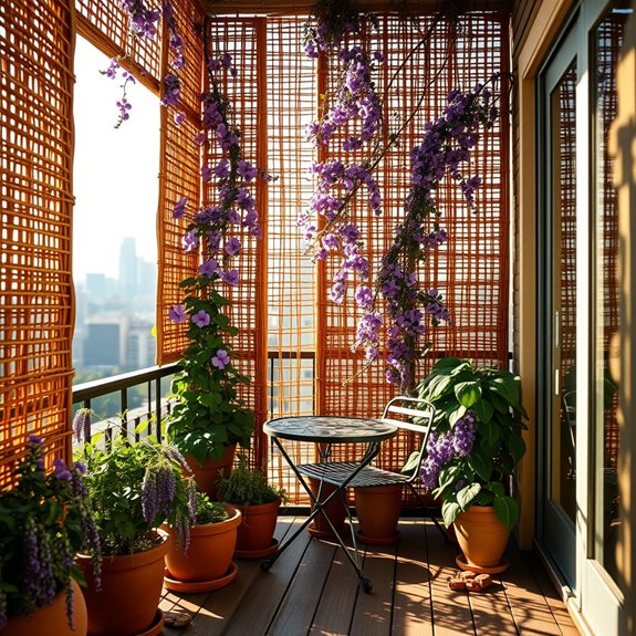 natural textured decorative screens