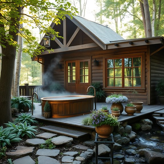nature inspired bathing retreats