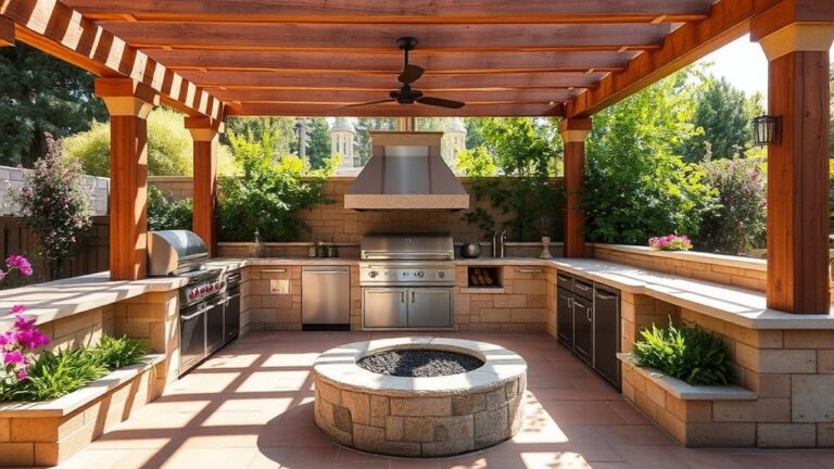 outdoor kitchen garden synergy