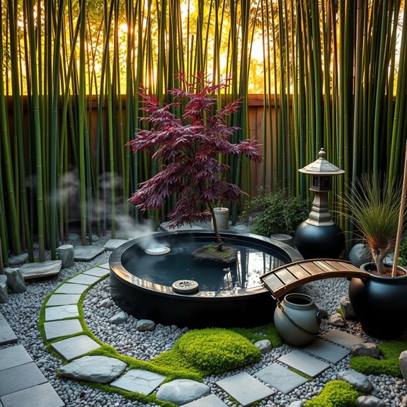 serene bamboo grove oasis