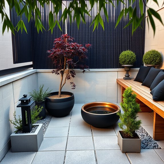 serene zen garden design