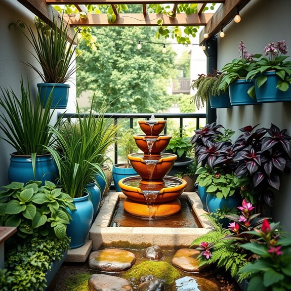 shaded water gardens design