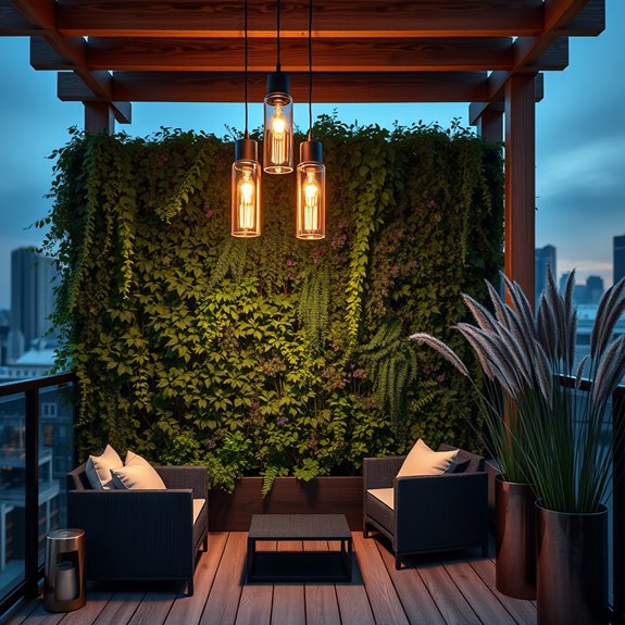 sleek modern hanging fixture