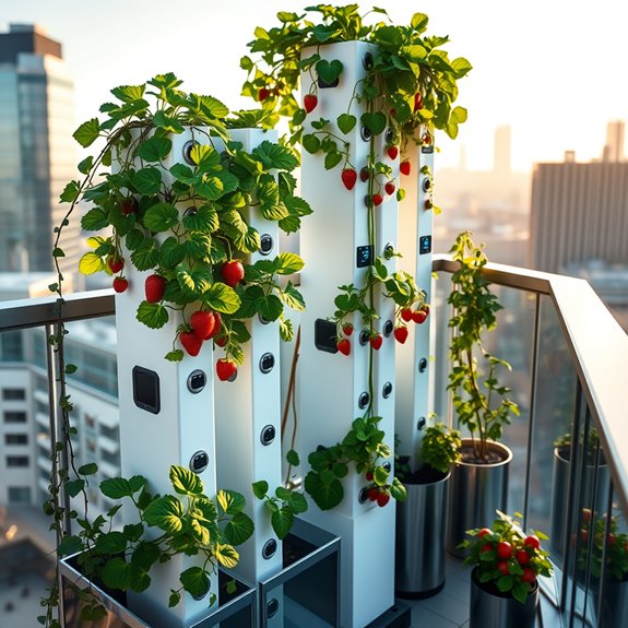 soil less vertical farming system