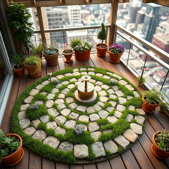 spiral shaped stone structure