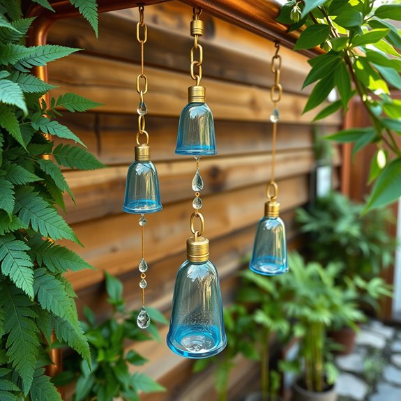 stylish glass brass fusion