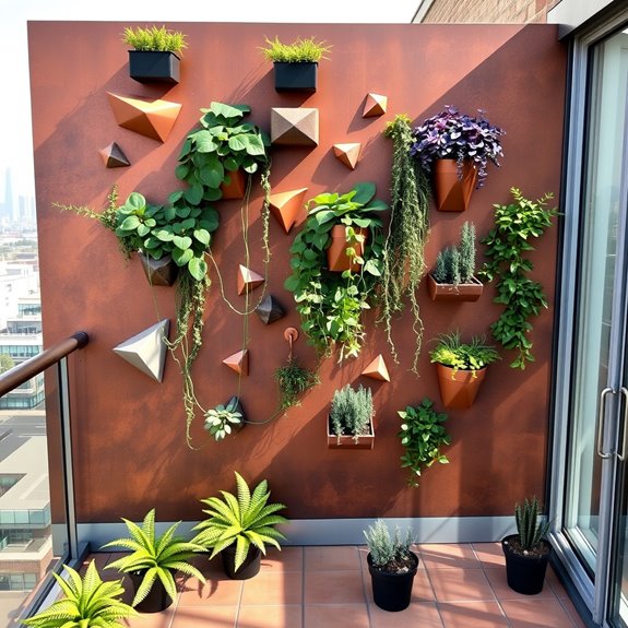 vertical garden climbing walls