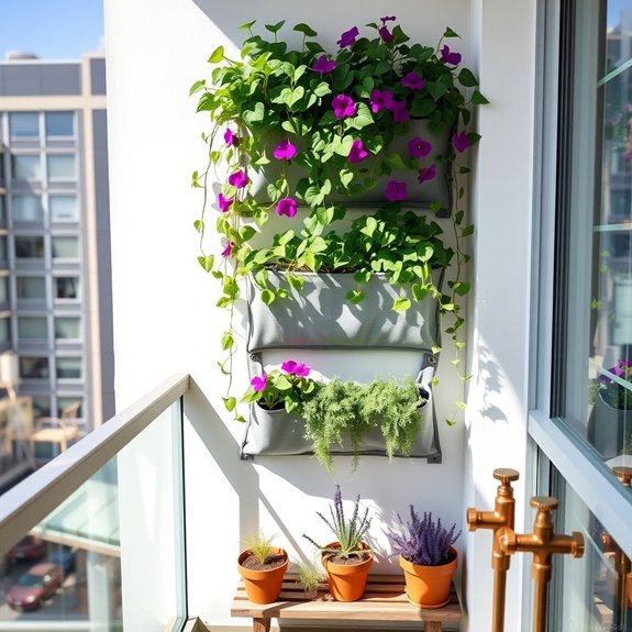 vertical garden container solution