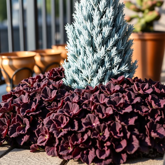vibrant foliage and texture