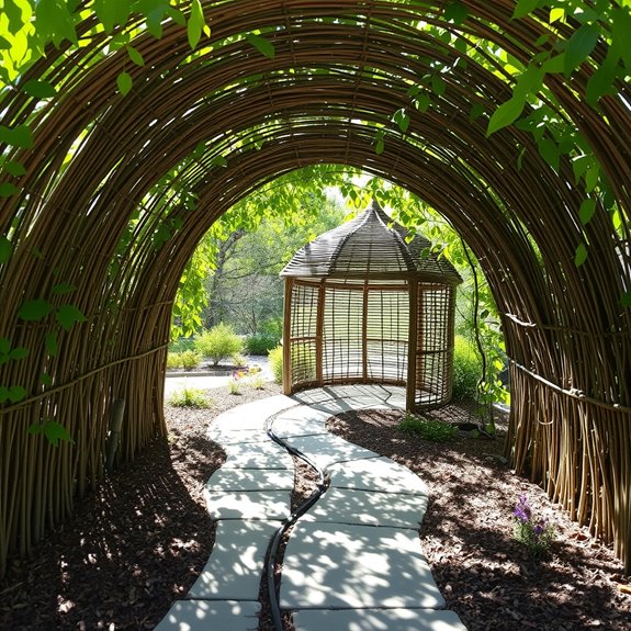 whimsical natural play structures
