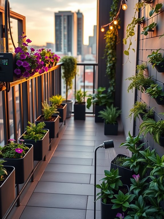 automatic garden watering system