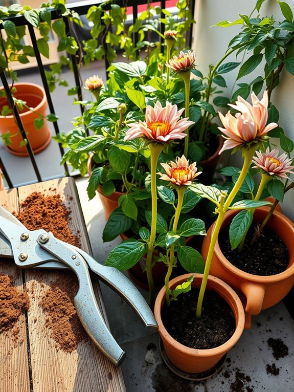 bacterial transmission in dahlias