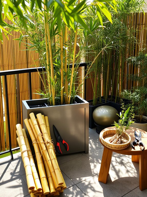 bamboo uses in gardening