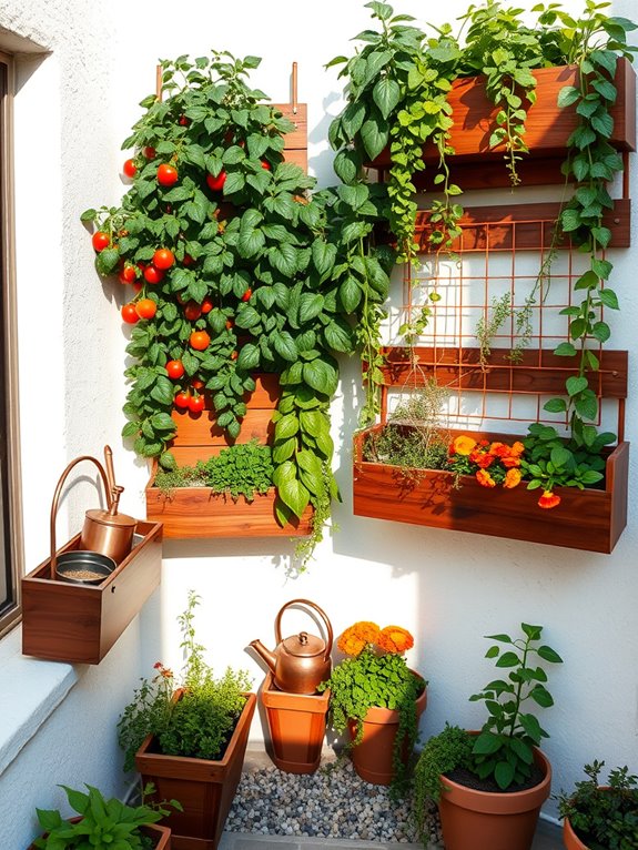 beautifully crafted raised beds