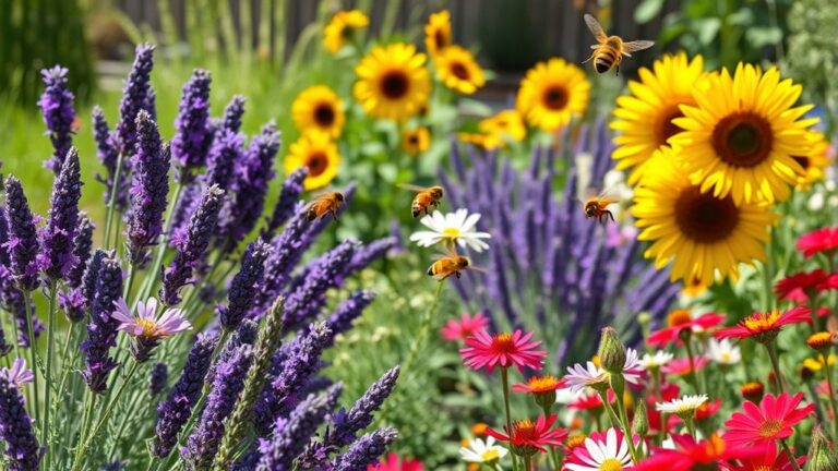 bee friendly garden designs