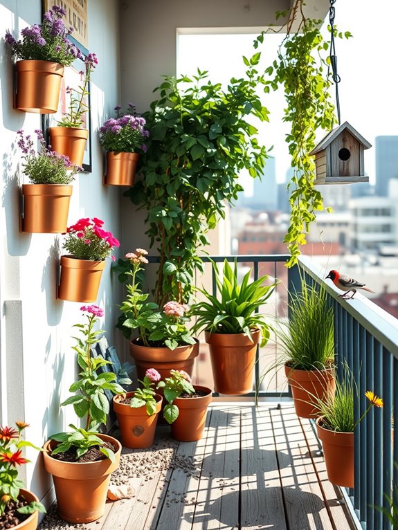 bird friendly native garden design