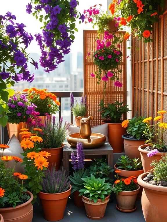 butterfly friendly vibrant oasis