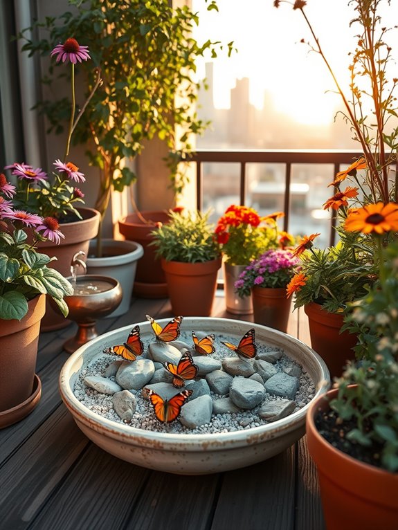 butterfly oasis for pollinators