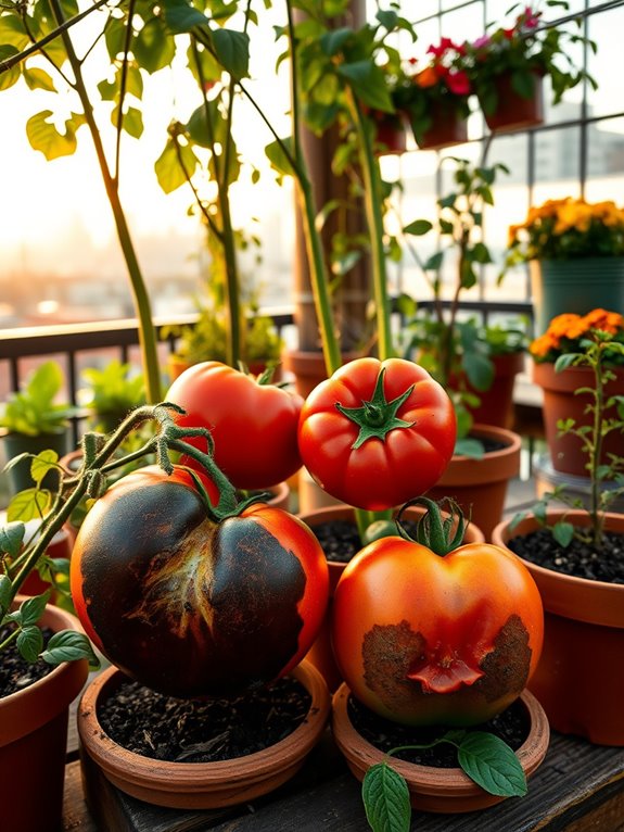 calcium deficiency in tomatoes