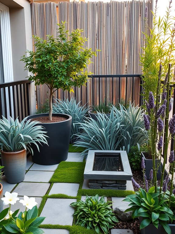 calm zen garden aesthetics