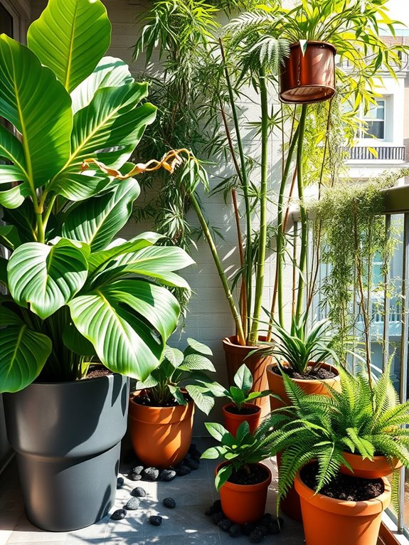 captivating garden foliage diversity