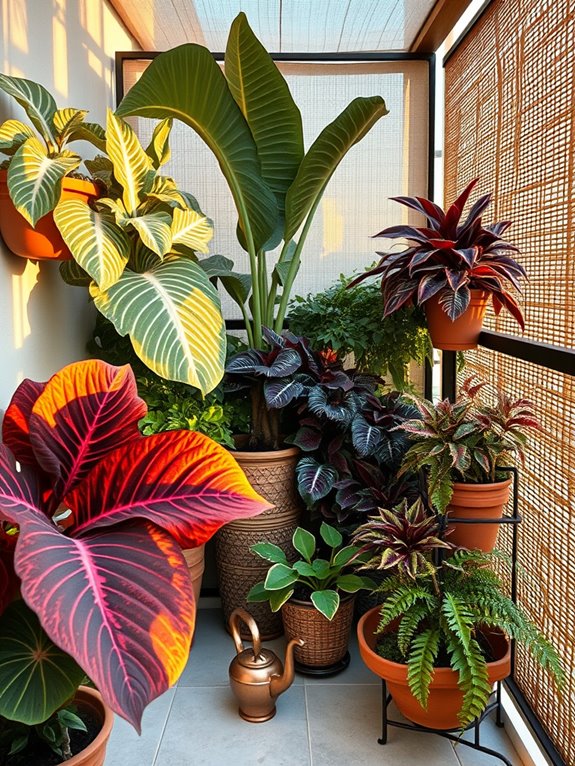 captivating leaf pattern showcase