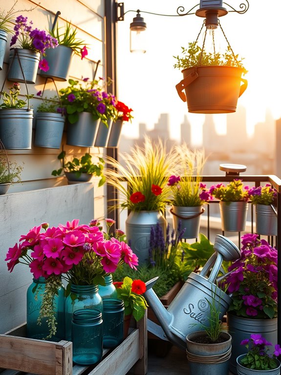 charming rustic garden decor