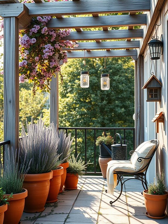 charming rustic garden retreat