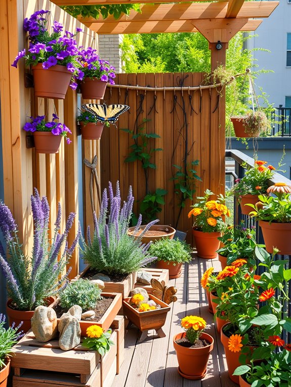 chemical free butterfly garden design
