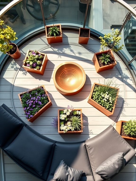 circular garden pathway design