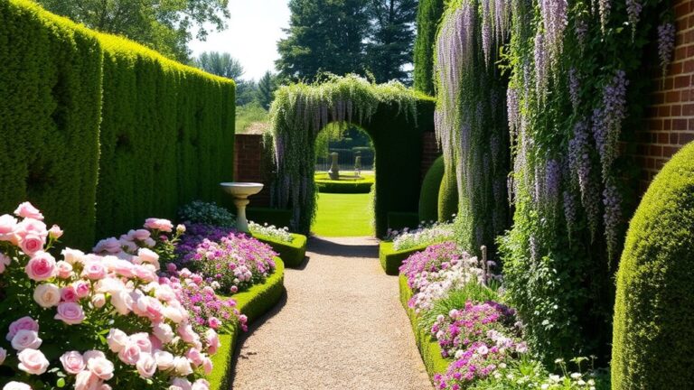 classic english garden aesthetics