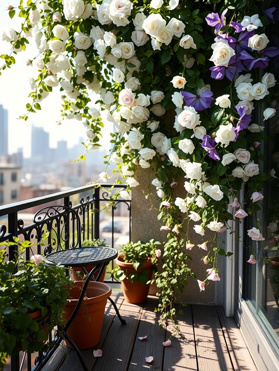 climbing plants enhance garden aesthetics